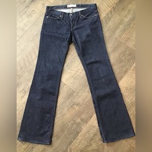 Habitual for Tory dark wash flare jeans. LNC